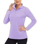 Boladeci Women's Sun Shirts Lightweight UPF 50 Long Sleeve Shirts Summer UV Protection Quarter Zi...