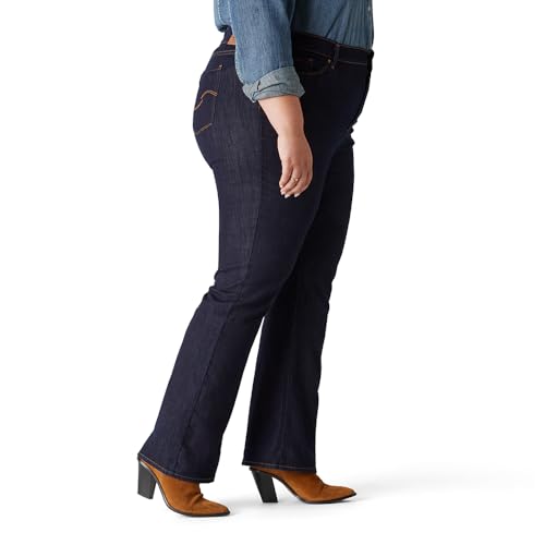 Levi Strauss Signature Women's Modern Bootcut Jeans Mid-Rise Stretch Denim (Also Available in Plus), (New) Island Rinse, 18 Plus Regular2
