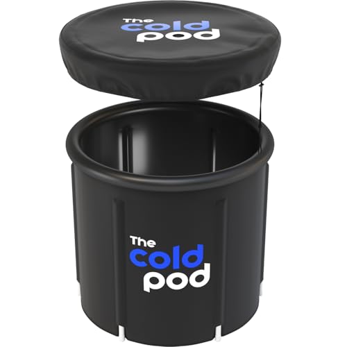 The Cold Pod Ice Bath Tub: 320L Cold Plunge Tub Outdoor for Recovery,Cold Water Therapy Tub for Athletes,Wim Hof and Cryotherapy,Easy Install