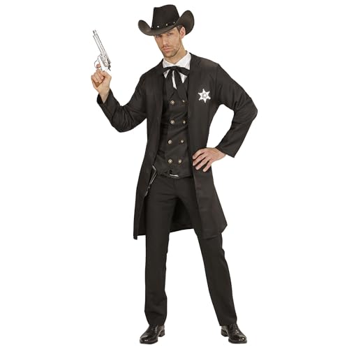 W WIDMANN MILANO Party Fashion - Kostüm Sheriff, Mantel, Cowboy, Wilder Westen Mottoparty
