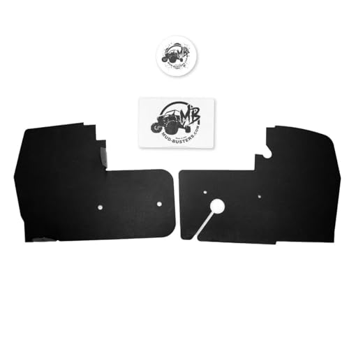 MudBusters Firewall Splash Shields for Yamaha Wolverine X2 & X4 R-Spec/XT-R (850 & 1000) – UTV Mud Guards & Splash Protection Panels – Designed & Manufactured in The USA