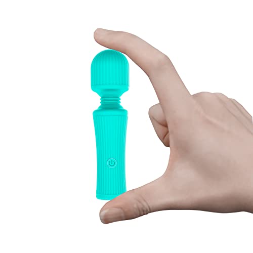 Powerful Mini Massager, Cordless Small Personal Massager with 10 Vibration Modes Handheld Waterproof Massager Mini Massager for Women & Men for Neck Shoulder Back Body Massager