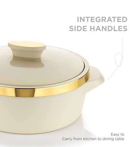 Ensemble de casseroles NARIYA grande capacité en acier inoxydable