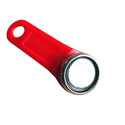 Preisvergleich Produktbild Dallas ibutton mit Metallring Rote Farbe (5 Stück)