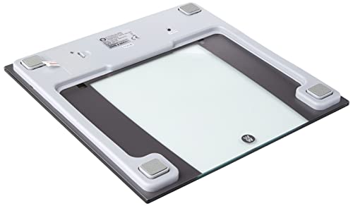 Weight Watchers Ultra Slim Glass Body Analyser Scale, Silver/Clear #TOP1