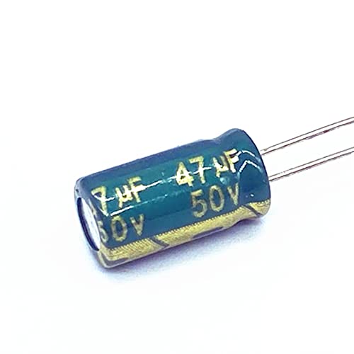 Condensateur électrolytique 50v 47UF contre la surchauffe des circuits - Lot de 20 pièces 6*12
