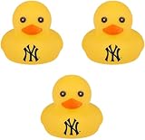 FOCO New York Yankees Team Rubber Ducks 3 Pack – Great Gift for Fans
