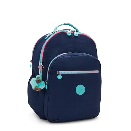 Image of Kipling Women's Seoul Extra Large Bts 17 inch Laptop Backpack, Durable, Roomy with Padded Shoulder Straps, Built-In Protective Sleeve