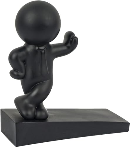 Niedlicher Türstopper, dekorativer neu gestalteter Buddy-Türstopper, effektiv, um Ihre Tür offen zu halten, schwarz (1 Stück) Niedlicher Türstopper, dekorativer neu gestalteter Buddy-Türstopper, effektiv, um Ihre Tür offen zu halten, schwarz (1 Stück)