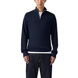 Une pièce moderne et essentielle : notre pull Housemark 1⁄4 zip. Une coupe simple et classique et une maille côtelée douce pour plus de confort.