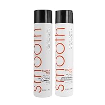 KERAGEN - Smoothing Shampoo and Conditioner Set with Keratin and Collagen for All Hair Types, Sulfate Free - Moisturizes, Strengthens, Protects Color, and Repairs 10 Oz Each