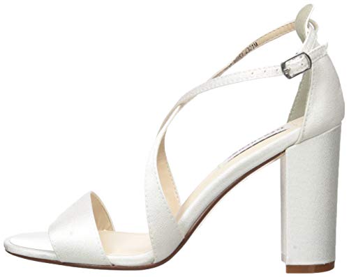 Dyeables Women's Micah Heeled Sandal, White, 6.5 M Us #TOP7