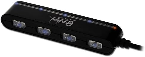 Connectland CL-U2MNHUB-4B 4 Ports USB V2.0 Mini Hub (Black)