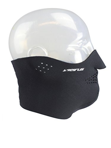 Seirus Innovation 6820 Neofleece Extreme Adjustable Face Masque - Winter Cold Weather Face Protection Over The Ears And Neck , Medium, Black #TOP18