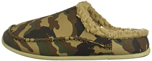 Deer Stags Kids' Lil Nordic Canvas Slipper In Camo / 3 Little Kid #TOP7