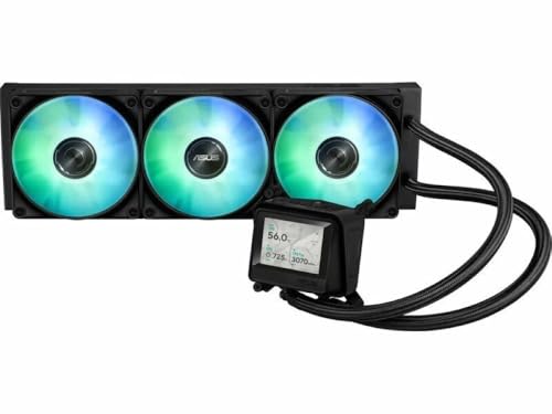 ASUS MAX Gaming LC 360 ARGB LCD Système de refroidissement liquide de processeur Taille de radiateur : 360 mm pour : AM4 AM5 LGA1851 LGA1700 cuivre 120 mm - vue 3