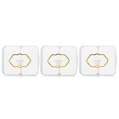 Algodón Cosmético, Almohadillas de Algodón para Maquillaje, 600 Almohadillas Desmaquillantes, Almohadillas de Algodón Desechables Suaves Y Cómodas para Maquillaje con Caja de Almacenamiento