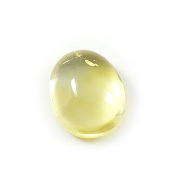 Gemsonclick Cab citrino pietra naturale originale 5 carati ovale gemma sciolto