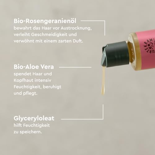 Urtekram Shampoo Rose für normales Haar 250 ml – Vegan und biologisch