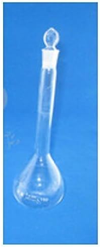 GOWE 200ml Lab Quartz Glass Volumetric Flask with Stopper
