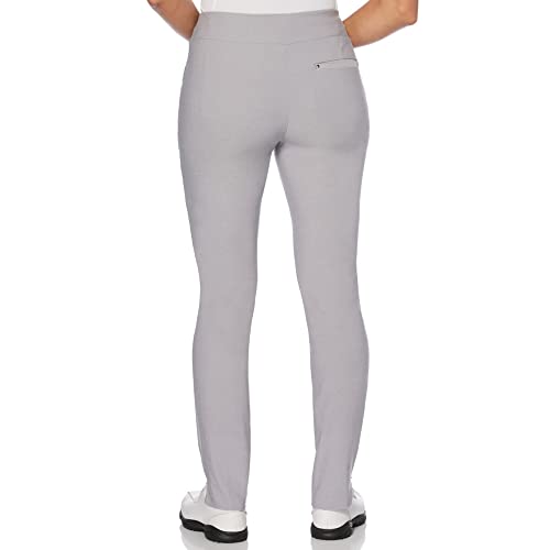 Pga Tour Women's Pull-On Golf Pant With Tummy Control (Size X-Small-Xx-Large), Sleet #TOP1