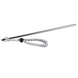 Alomejor Tauchen Pointer Stick Scuba Diving Noise Maker Stick Rod Pointer mit verstellbarem Handgelenk Lanyard Aluminiumlegierung (Grau)