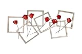 KunstLoft Metall Wanddeko 'Post von Amor' 97x50x6cm handgefertigt Metall