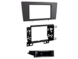  ACV Einbaurahmen für Doppel DIN Autoradio in Volvo S60, V70, XC70 (2001-2004) - dunkelgrau
