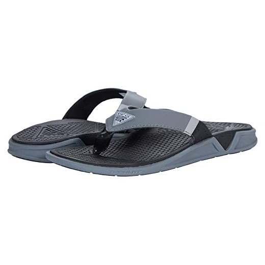 Columbia PFG Men's Rostra Flip Flop, High-Traction Grip, Superior Cushioning