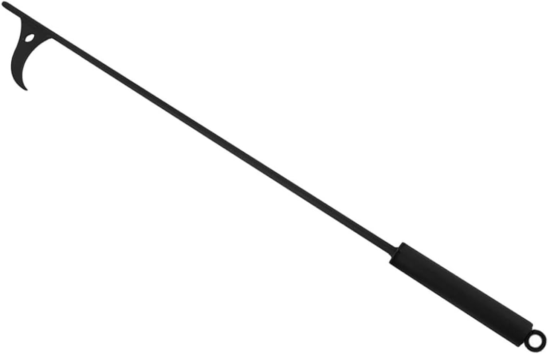 Steel Tool for Fireplace Fire Pit Handle Lightweight Portable Barbecue Accessory for Use