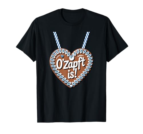 O'zapft Is Gingerbread Heart �I�U�v�t�g�E�C�Y�E�W���W���[�u���b�h�E�n�[�g T�V���c