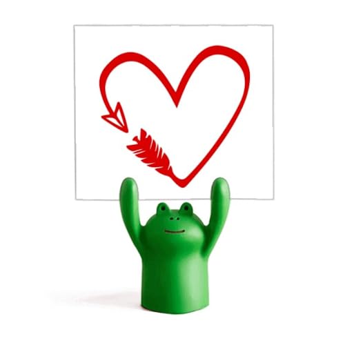 Support grenouille dessin animé pour décoration de bureau et chambre