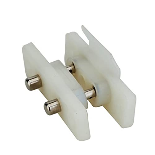 2Pcs Brass Nickel Plated Overload Wear-Resistant Line Wire Protector Passing Through Wire Protector #TOP5