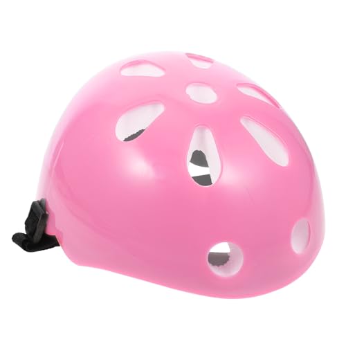 Casco infantil ajustable rosa para que tu niña patine y ande en bici segura