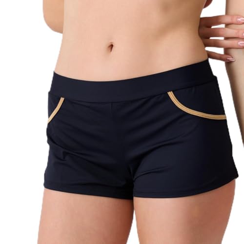 Short de bain femme Venezia Janine Robin : l'élégance noire inspirée de la Riviera française