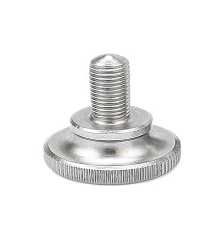 Tornillo de mariposa M2.5 de 8mm para cierre de vidrio y apriete manual en muro cortina