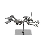 WOLKKAMダイバーの小さな金属製の置物、3D モデル、オフィスのデスクトップの装飾