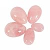 Jade EggsUndrilled Natural Rose Quartz Stone Massager voor Kegel Exerciser-S 30x20mm