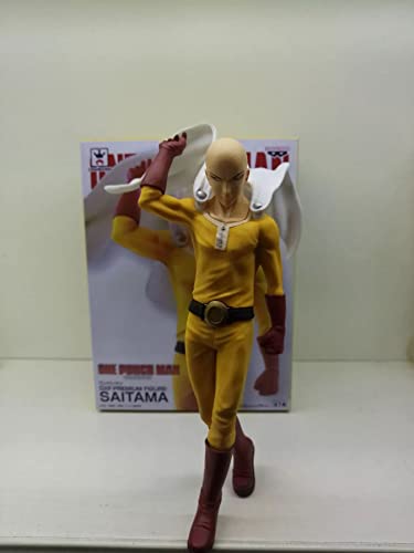 Lkcozsm One Punch Man Saitama Metallic Color Premium Figure #TOP4