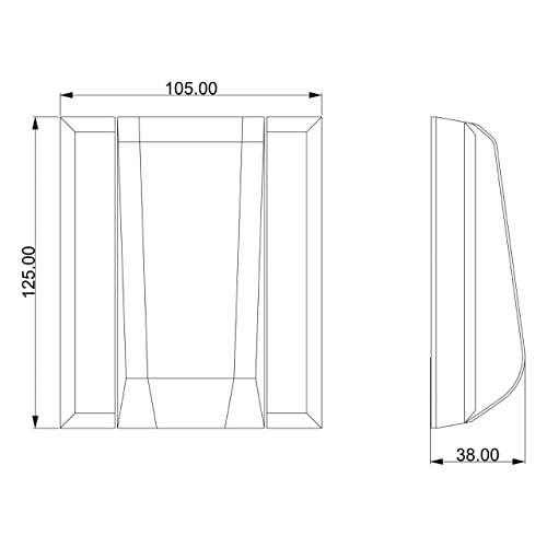 Acabamento Para Válvula de Descarga Ro7100 Ducon Metais Rosé Gold