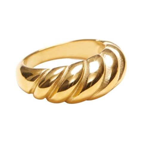 Shapes Studio The Dome Croissant Band Ring (8) (Large) Cover
