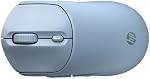 HP 400 Quiet Wireless Mouse Dual Bluetooth & 2.4GHz Soft Silicone Quiet Clicks Microsoft Wheel 24-Month Battery 6000 DPI Ambidextrous Eco-Friendly Design Multi-OS Blue