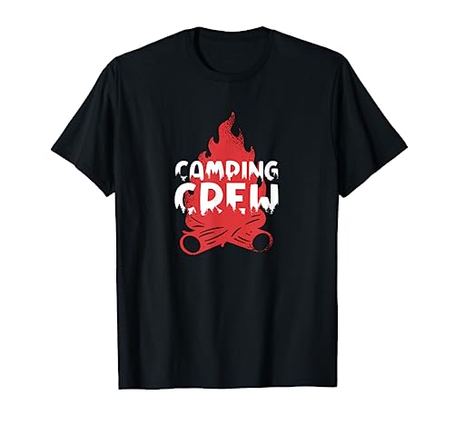 Camping Crew | Naturaleza Senderismo Camper Funny Camping Camiseta