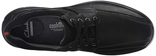 Clarks Men's Cotrell Walk Oxford, Black Oily Leather, 9 M Us #TOP4