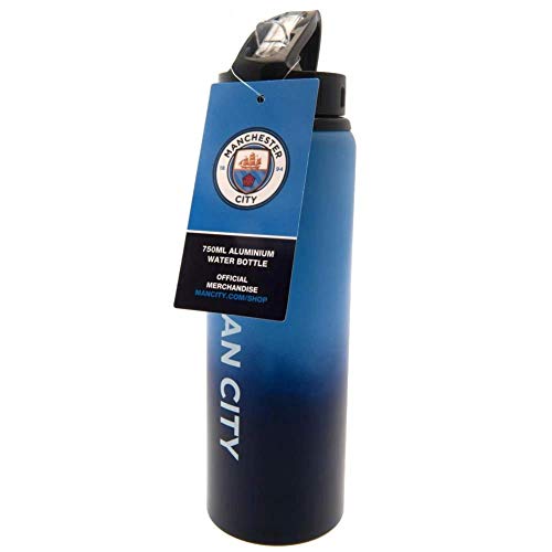 Manchester City F.C. City Man Fc Aluminium Sport Water Drinks Fles Fade Design XL blauw one size K-REY-MC06400 - Image 3