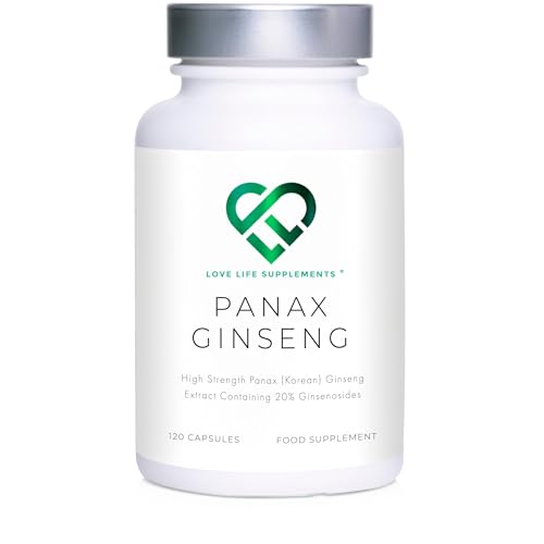 Love Life Panax Ginseng 120 Capsules