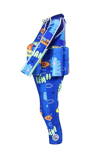 Image of Toddler Kids One-Piece Float Swimsuit with Adjustable Buoyancy UPF 50+ Sun Protection for Beach Pool Boys Girls