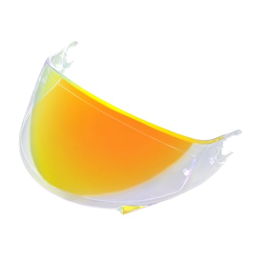 ヘルメットバイザー, D-Skwal2 バイザー SHARK Skwal1 Skwal2 D-Skwal2 Spartan Spartan Carbon ヘルメットバイザー オートバイ交換用インナーライニングバイザー(Deep Red)