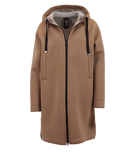 Fuchs Schmitt Scuba Kurzmantel mit Kapuze, Farbe:caramel, Größe:44