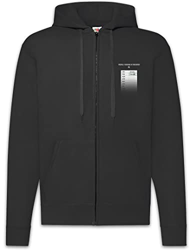 Sweat à capuche pour homme zippé durable qui ne bouge pas au lavage